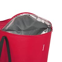 reisenthel coolerbag in Rot – Kühltasche aus hochwertigem Polyestergewebe – Ideal für das Picknick, den Einkauf und unterwegs – Ansicht 7
