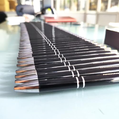 Image of Personalized Name Printed Black Metal Ball Pen | Premium Customized Laser Engraved Pen | Smooth 0.7 mm Tip | Refillable Luxury Writing Pen | Perfect for Corporate Events