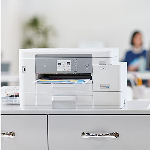 Brother Mfc-J4535Dw Inkvestment-Tank All-In-One Color Inkjet Printer With Nfc, Duplex And Wireless Printing Plus Up To 1-Year Of Ink In-Box #TOP7