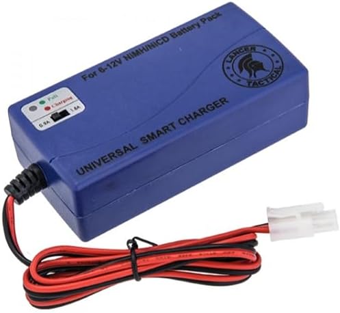 Lancer Tactical Smart RC Battery Charger for 7.2V-12V NiMH/NiCd Battery Packs (6S-10S), Ideal for RC Cars, Airplanes, Airsoft Batteries - Compatible with Standard Tamiya and Mini Tamiya image 5