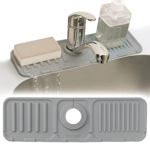コモライフ シリコン製の蛇口水切りマット