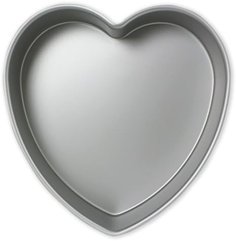 PME Anodised Aluminium Heart Cake Pan 6 x 2-Inch Deep
