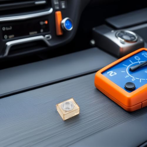 Fusible automotriz cuadrado de cerámica 200A con cable axial 6