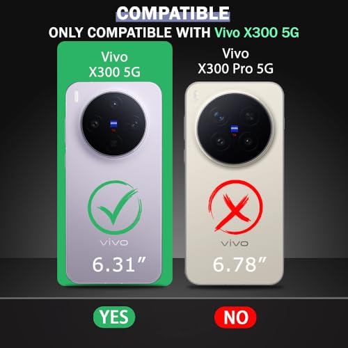 Image of TheGiftKart Crystal Clear Back Cover Case for Vivo X300 5G | Shock Proof 360 Protection | Hard Clear Back Cover Case for Vivo X300 5G (PC & TPU, Transparent Bumper)