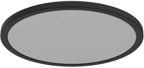 Miniatura 4 de Lámpara de techo LED RGB de montaje empotrado con control remoto, lámpara de techo de 12 pulgadas con retroiluminación que cambia de color,