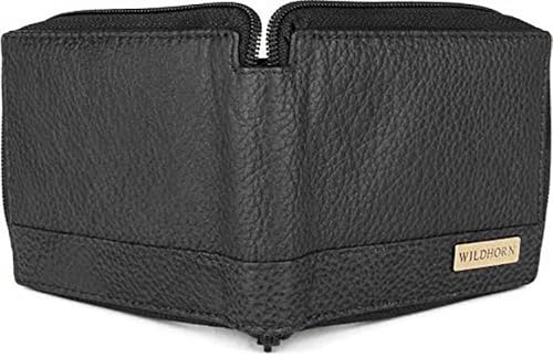 WildHorn RFID Protected Leather Wallet for Men