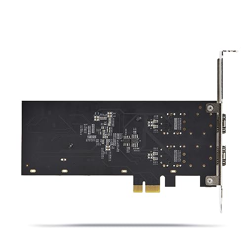 Image of StarTech 2-Port GbE SFP Network Card, 1000BASE Copper /Fiber Optic | Intel I350-AM2 2x 1GbE Controller, Dual-Port Gigabit Ethernet NIC, PCIe 2.0x 1, Desktop /Server Backplanes