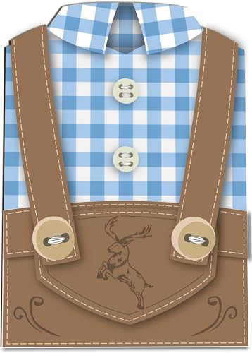 Oktoberfest Geschenkidee Holzkarte - Tracht Geburtstagskarte | Lustiges Bayern Motiv, Bayrische Tracht Geschenk, Traditionelle Trachten Deko, Witziges Geschenk Bayern, Witzige Deko im bayerischen Stil