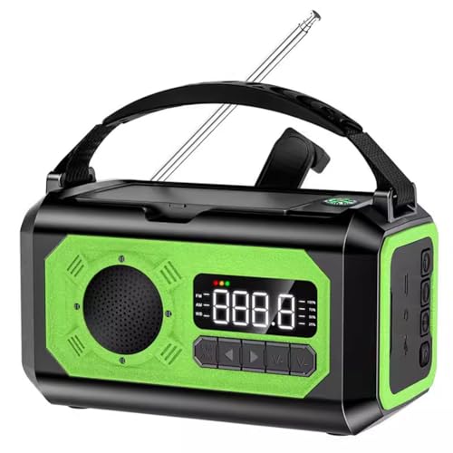 Radio solaire d'urgence 12000mAh avec lampe pour le camping