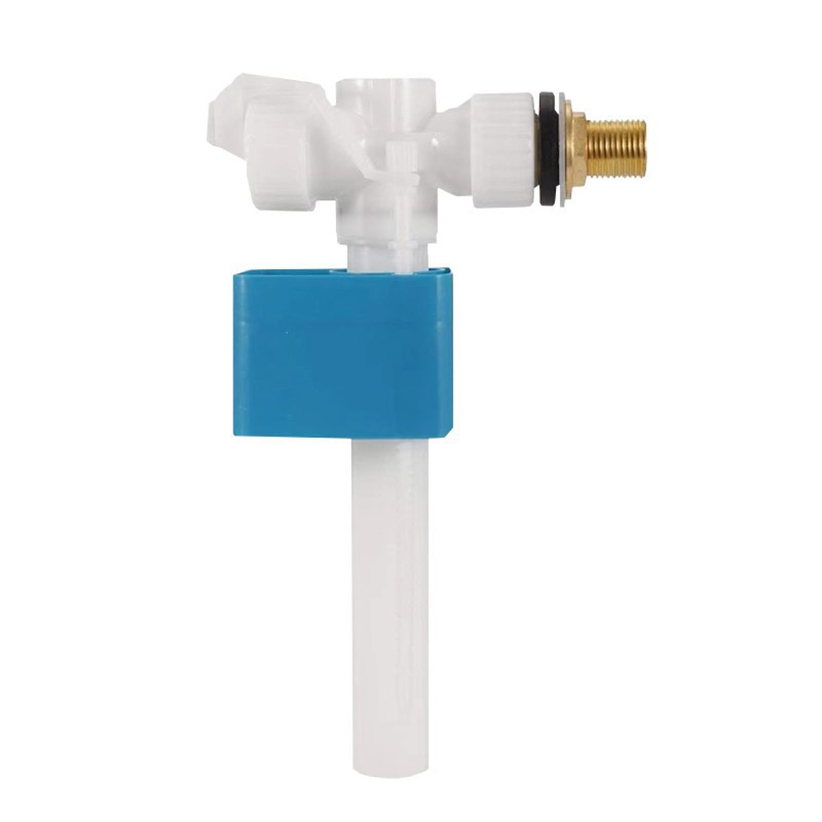 Válvula de relleno universal, válvula de flotador, rosca G1/2 para entrada de agua, 25 x 13,5 cm, accesorios para cisterna de descarga, flotador, adecuado para cisternas de descarga