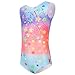 Blaward Gymnastics Leotards for Girls Sparkly Ballet Dance Unitards Biketards Tumbling Shorts Activewear for Kids