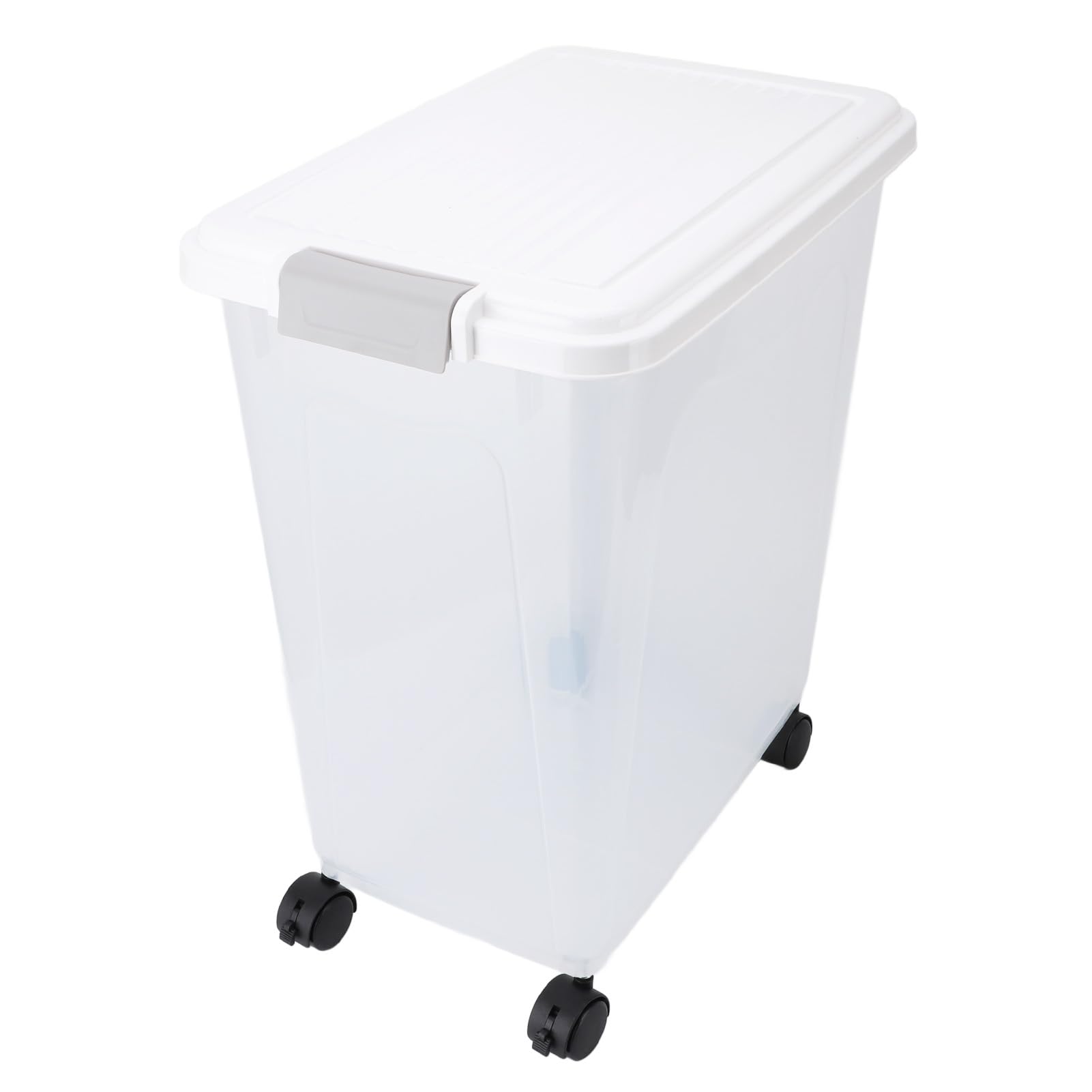 Qcwwy Contenedor Grande de Almacenamiento de Alimentos Contenedor de Arroz de 30 Kg Hermético para Arroz, Cereales, Harina, Avena, Plástico Libre de Bpa, Organización de Despensa, Recipiente para