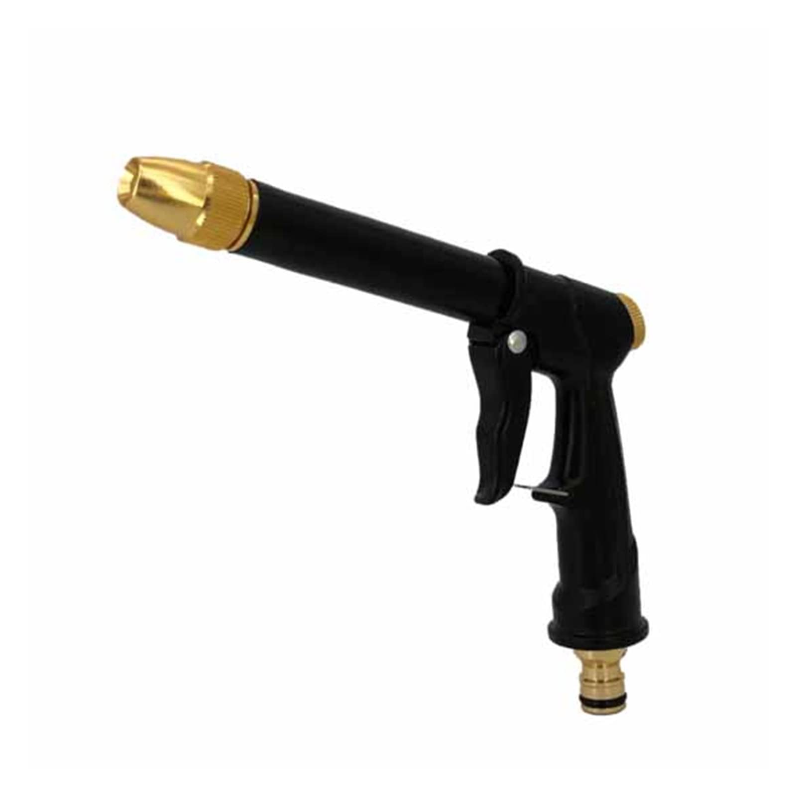 INEOUT Pistola de agua de alta presión 2021, manguera de lavado de coche ajustable de Metal, pistola de agua de espuma, rociador de riego de jardín, entrega (Color : Black Gun)