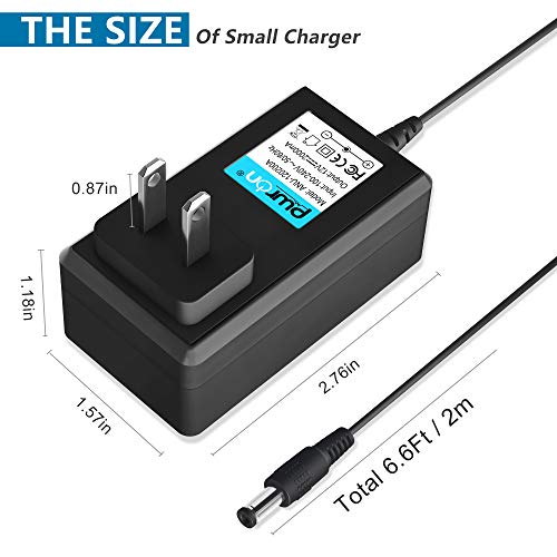 Pwron 12V 2A Printer Charger Ad-E001 Ac Power Adapter Compatible With Brother P-Touch Edge Label Maker Pt-D400 Pt-D400Ad Pt-D450 Pt-D600 Pt-E300 Pt-E500 Pt-E550W Pt-H300 Pt-P700 Pt-P750W Uu324-1220 #TOP4