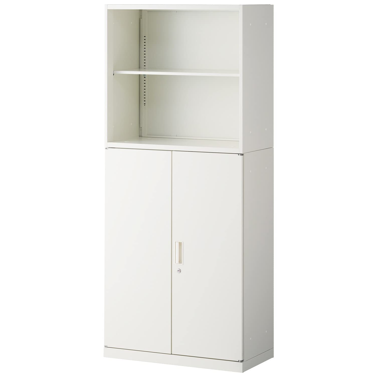 Amazon.co.jp: オフィスコム 法人様向け 鍵付きキャビネット 2段