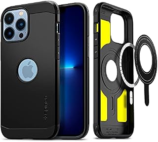 Spigen Tough Armor MagFit Case Compatible with iPhone 13 Pro Max - Black