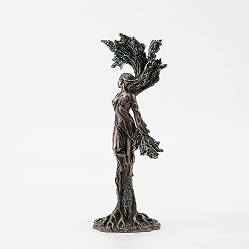 Estatua decorativa de resina bronce 25 cm miniatura 5