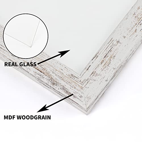 Petaflop 5X7 Picture Frame Set Of 7, Distressd Rustic Frames Display 5 By 7 Inch Photo For Wall Or Tabletop #TOP1