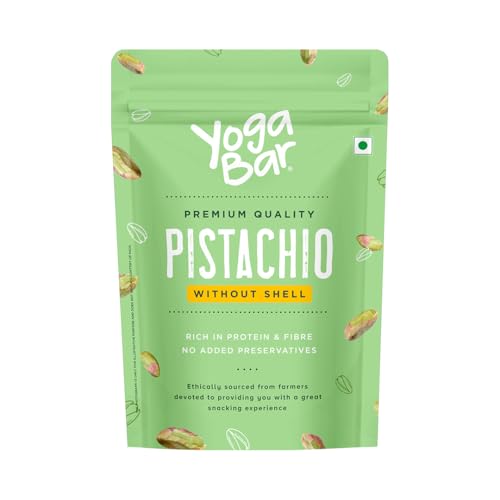 Image of Yoga Bar Premium Pista Without Shell 100g | High in Protein & Fibre | Gluten-Free, Vegan, Keto-Friendly | No Preservatives | Ethically Sourced | Ready to Eat Snack