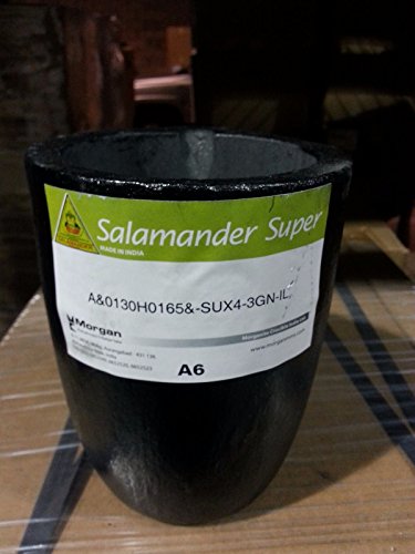 A-6 Super Clay Graphite Morgan Original Melting Crucible for Brass Gold Silver A6 c