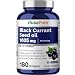Black Currant Oil 1070mg gla 16% 180 Caps (Non-GMO & Gluten Free) Hexane Free - Natural Anti Aging Antioxidant with High GLA Formula - Supports Hair, Skin, Joint & Eye Health - Softgel Supplement