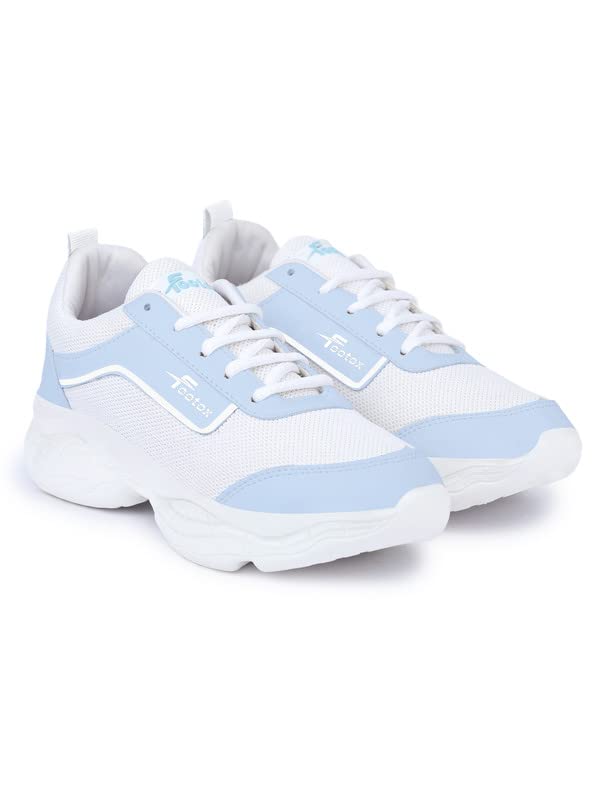 FOOTOX BE YOUR LABEL Shoes for Women | Running Shoes | Casual Shoes-FWCS-03-SKY-BLUE-06 (B0BK3SF5LG) Amazon Price History, Amazon Price Tracker