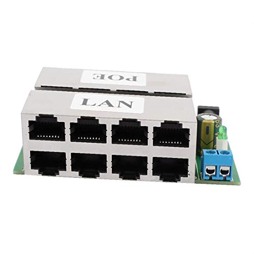 New Lon0167 8 LAN Featured 2 Layer POE reliable efficacy Ports Module Injector Power Over Ethernet Router for IP Camera miniatura 4