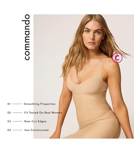Image of commando - Two-Faced Tech Control Slip Under Dress | Light-Medium Compression Shapewear | Stays in Place For Smooth Fit