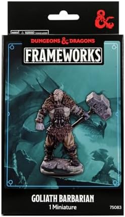 D&D Frameworks: Goliath Barbarian Male