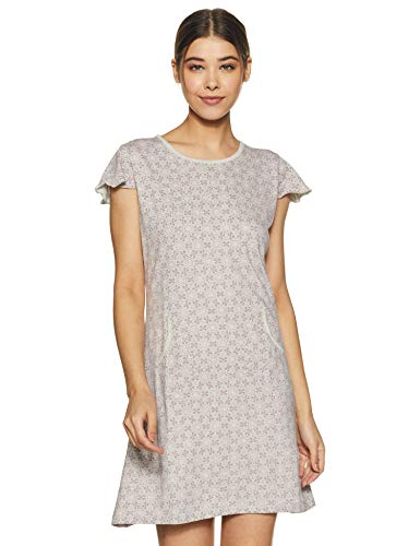 Image of Femmora Women's Cotton Regular Nightdress