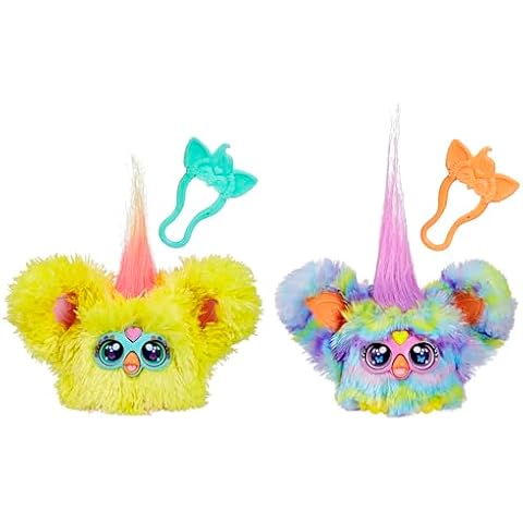 Furby Furblets 2 Pack of Spring Mini Friends Nug-Ette & Swee-Dee, Electronic Plush Toys for Girls & Boys 6+, Multicolor Cover