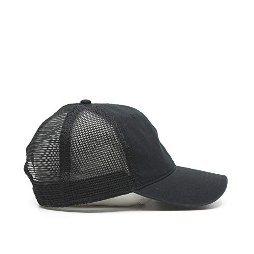 Image of The Vintage Year Washed Cotton Unstructured Soft Mesh Adjustable Trucker Baseball Cap