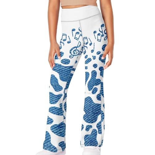 Hawapod Girls Bell Bottom Pants Dance Bootcut Pants Comfort High Waisted Butt Lift Flare Yoga Pants3
