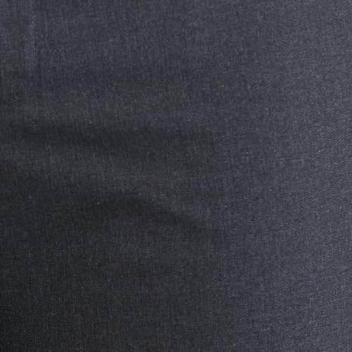 Image of Raymond Men's Slim Fit Solid Pattern Poly Viscose Blend Flat Front Formal Trouser