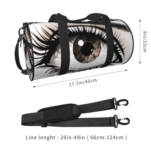 Travel Duffel Bag Lightweight Carry On Weekender Overnight Bags Eyelash Sports Tote Gym Backpack with Adjustable Strap Hospital Bags Foldable Luggage Bag for Women Men2