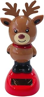 Tablero de instrumentos de del coche - Muñeca de juguete solar para decoraciones navideñas para automóviles | Juguete de baile oscilante para coche, decoración interior de , Papá Noel, muñeco de