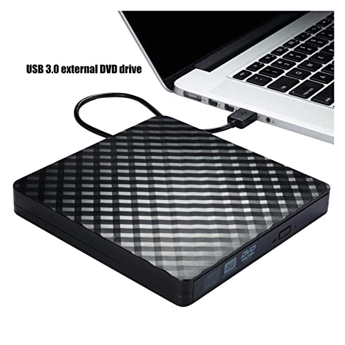 Lectora y grabadora DVD USB 3.0 externa blanca miniatura 3