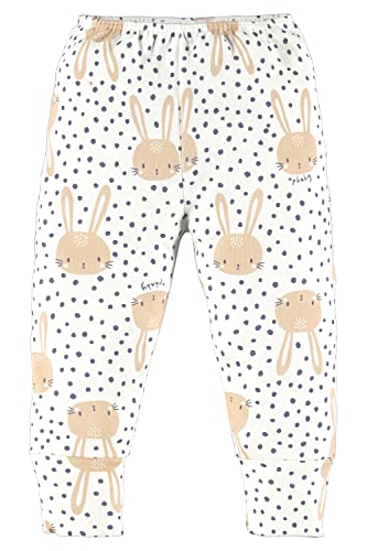 Calça em Suedine para Bebê Up Baby, Off White, RN