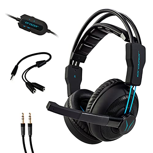 Preisvergleich Produktbild MEDION ERAZER Mage P10 Gaming Headset (Kabelgebunden, integriertes Mikrofon, Lautstärkeregler und Stummschalter, Over Ear, 3,5 mm)