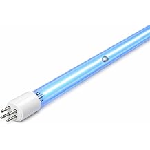 Koi Herdecke UVC Replacement Lamp 40-42 Watt for Pond Clarifier & Immersion Spotlight Professional Pond UV Lamp Against Algae & Bacteria 4-Pin Connection 357 mm Length Compatible with Many Brands