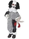 Sunstar Industries 3 Foot Creepy Light Up Clown w Doll