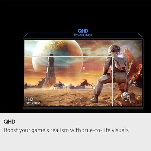 Image of Samsung 27 inch Odyssey G5 G50F QHD Gaming Monitor LS27FG502ENXZA Bundle with Elite Suite 18, 2X HDMI Cable and Deco Gear CPS Exclusive 26 Month Protection Pack (BEACH-CPS-26M250)