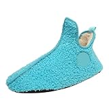 Pantuflas de Felpa - Zapatillas de Fieltro Algodón Pantuflas Cómodo Cálido Forro de Felpa Pantuflas para el Tiempo Libre Zapatillas Muñecos Invierno Women Slippers
