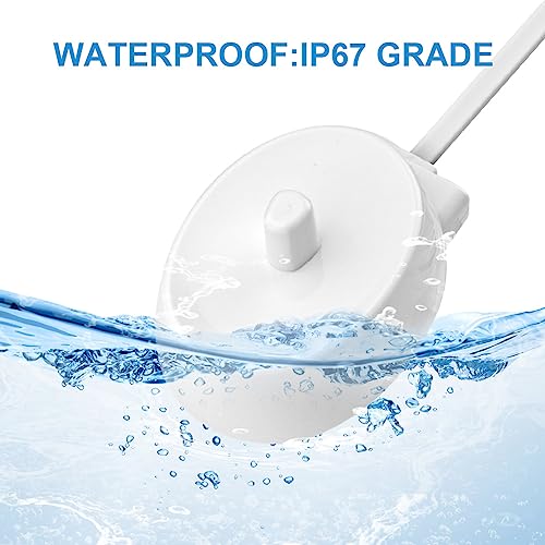 LOPHE Elektrisches Zahnbürsten Ladegerät, Wasserdichtes Induktive Ladebasis für Oral-B Elektrische Zahnbürste, Netzkabel Ladestation für Oral-B USB-Steckdose, Tragbares Reiseladegerät Zubehör