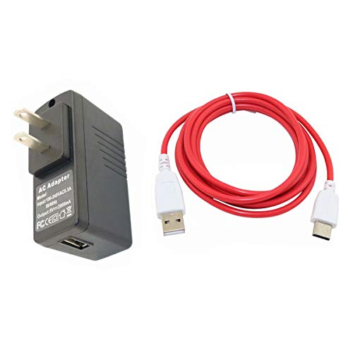 (Taelectric) 5V Charger + Cable for Fuhu Nabi 2S Android Kids Tablet R2D2 Edition SNB02-NV7A