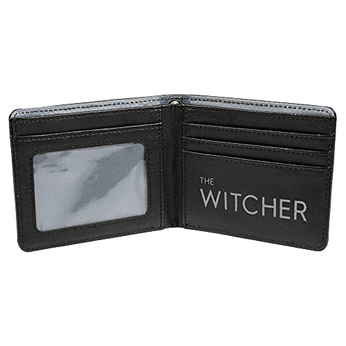 JINX Netflix's The Witcher Armored Up Bi-Fold Wallet, Black, Standard Size3