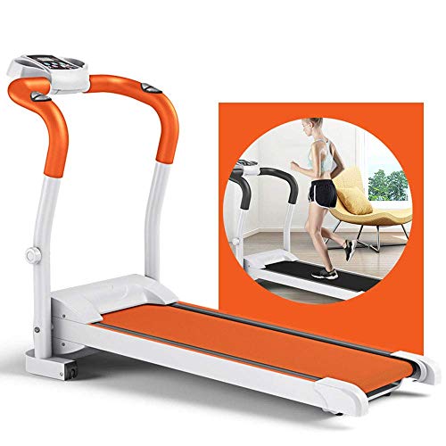 Cinta de correr plegable con motor silencioso de 2.0 HP, máquina de correr eléctrica ultra silenciosa para gimnasio en casa y espacios pequeños