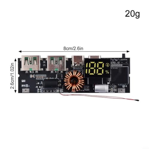 Batería externa de 65W con PD3.0 Chroavel 4 puertos para portátil 3