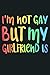 Produktbild I M Not Gay But My Girlfriend Is LGB: Notebook Planner - 6x9 inch Daily Planner Journal, To Do List Notebook, Daily Organizer, 114 Pages