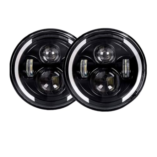 Phare LED 7 pouces pour Defender 90 avec DRL signature lumineuse élégante 40W